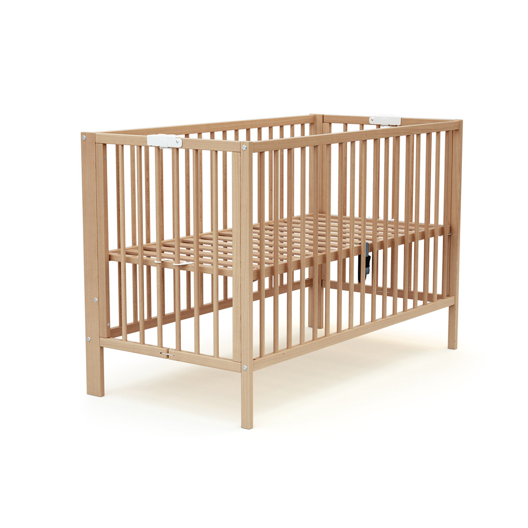 Essentiel Plus Lit Pliant 60x1 Hetre De At4 Lits 60x1 Non Evolutifs Aubert