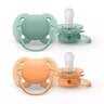 Lot de 2 sucettes ultra-douce