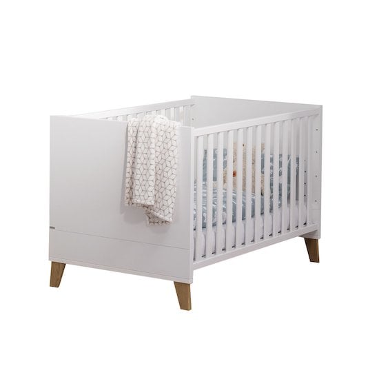 Oscar lit 70x140 Blanc craie  de Paidi