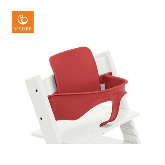 Baby Set™ Tripp Trapp® + Patin Rouge chaud  de Stokke®