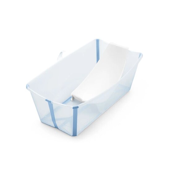 Baignoire Flexi Bath ™ + Transat Bleu Océan  de Stokke® Baignoire Flexi Bath ™ + Transat Bleu Océan  de Stokke®