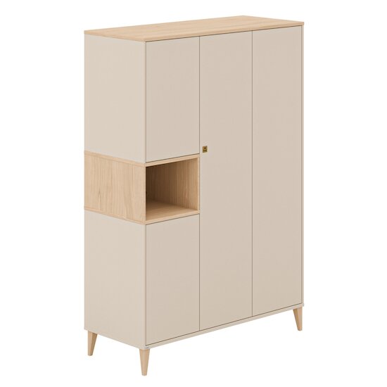 Armoire 4 portes Mila & Ben Beige  de Paidi