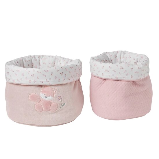 Alice & Pomme Set de 2 Paniers de Rangement   de Nattou