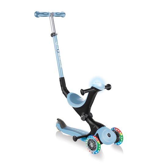 Trottinette Go Up Deluxe Play Lights Pastel Blue  de Globber