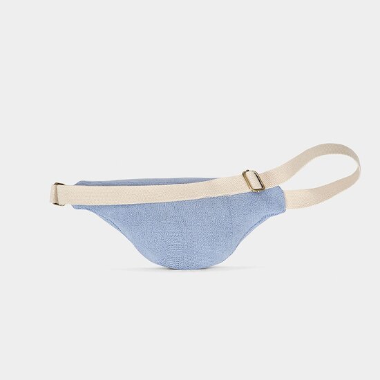Sac banane Olivia Eponge bleu nuage  de Hindbag
