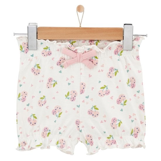 Sweet Summer short Imprimé cerises et coeurs  de P'tit bisou