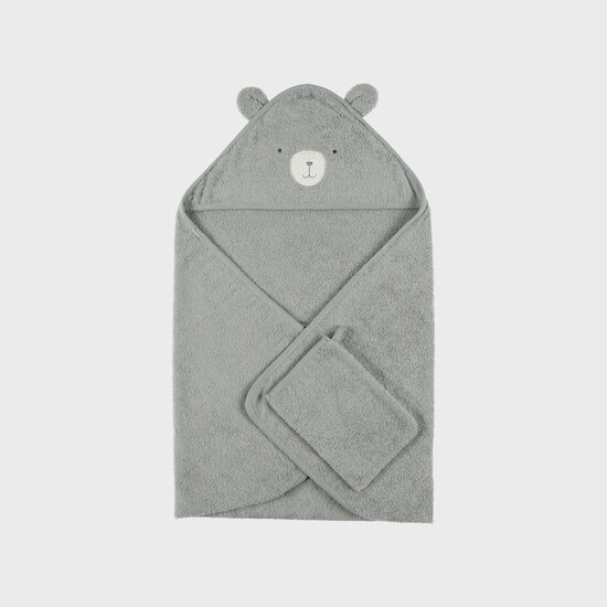 Cape de bain en éponge Fluffy, Orso et Lily Orso  de Noukies