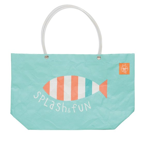 Sac de plage Splash & fun Turquoise  de Lässig