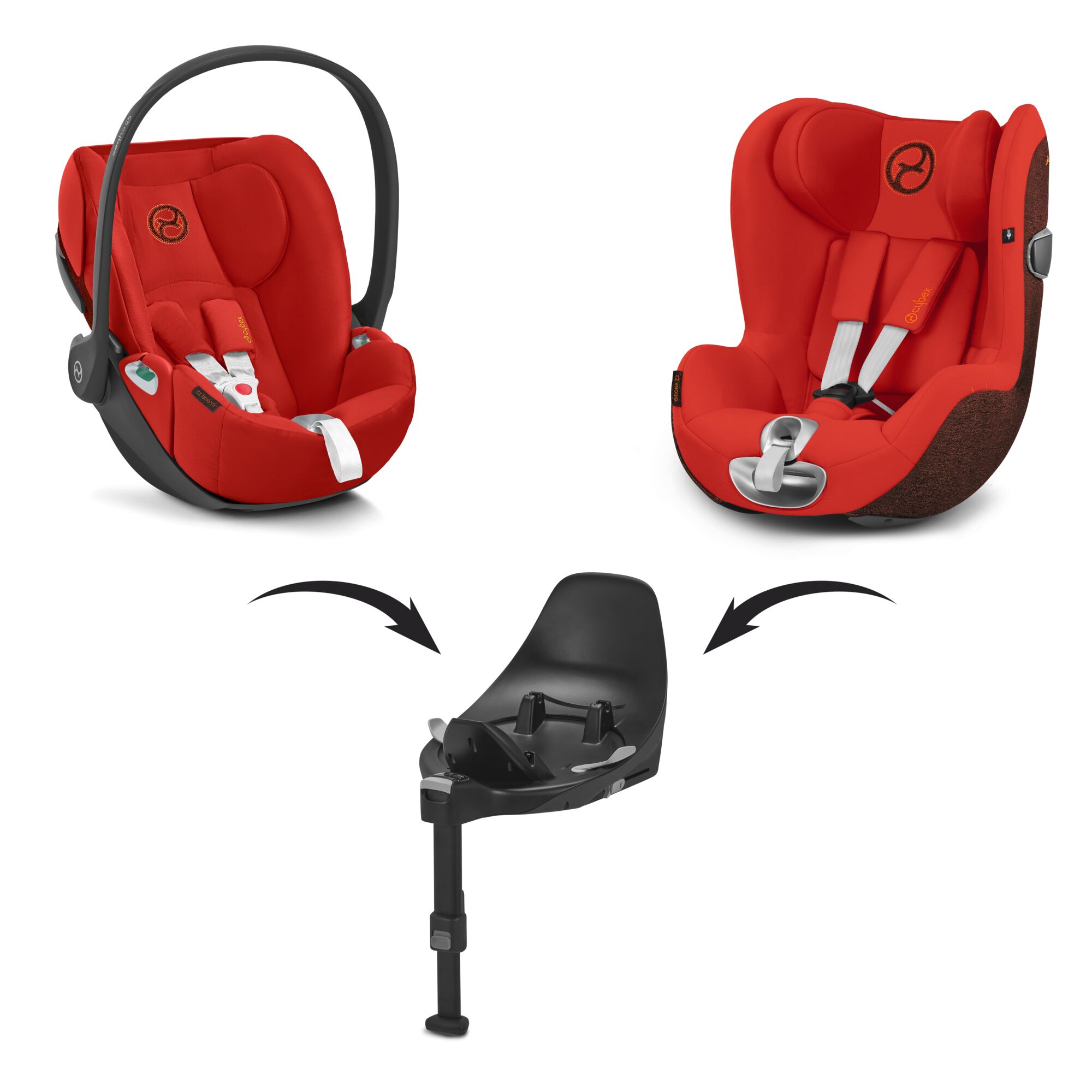 Base rotative Z2 isize Black de CYBEX, Embases de sièges auto Aubert