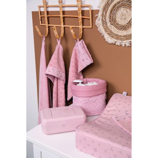 Corbeille de toilette Mellow rose  de Zewi Bébéjou