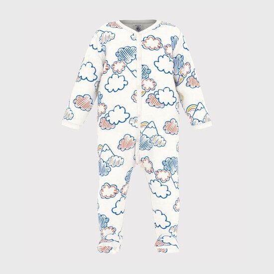 Pyjama en coton Imprimé arc-en-ciel  de Petit Bateau