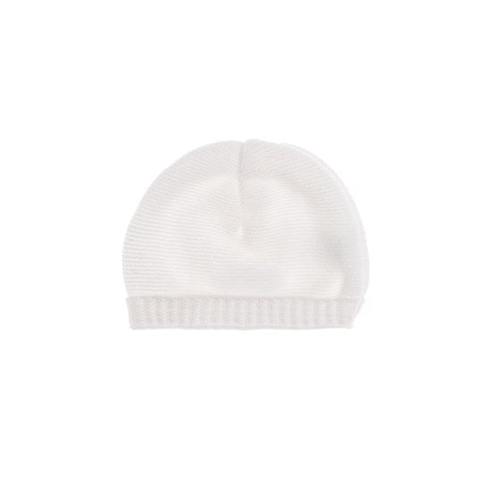 Bonnet bio collection Tricot Blanc Naissance-1 mois de P'tit bisou