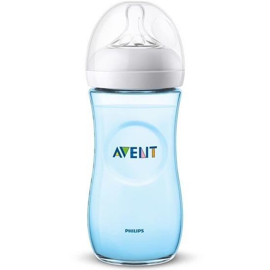 Biberon Natural 2.0 Bleu  330 ml de Philips AVENT