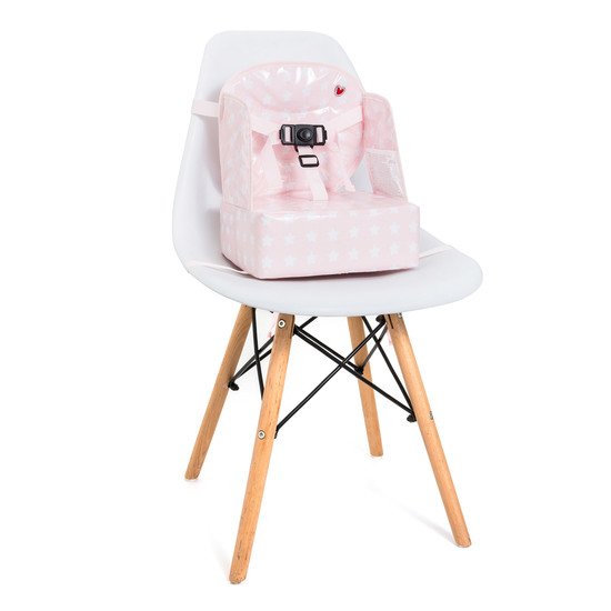 Rehausseur Easy Up Pink stars  de Babytolove