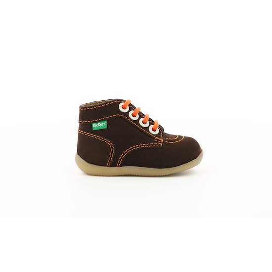 Bottes Bonbon Marron/Orange  de Kickers