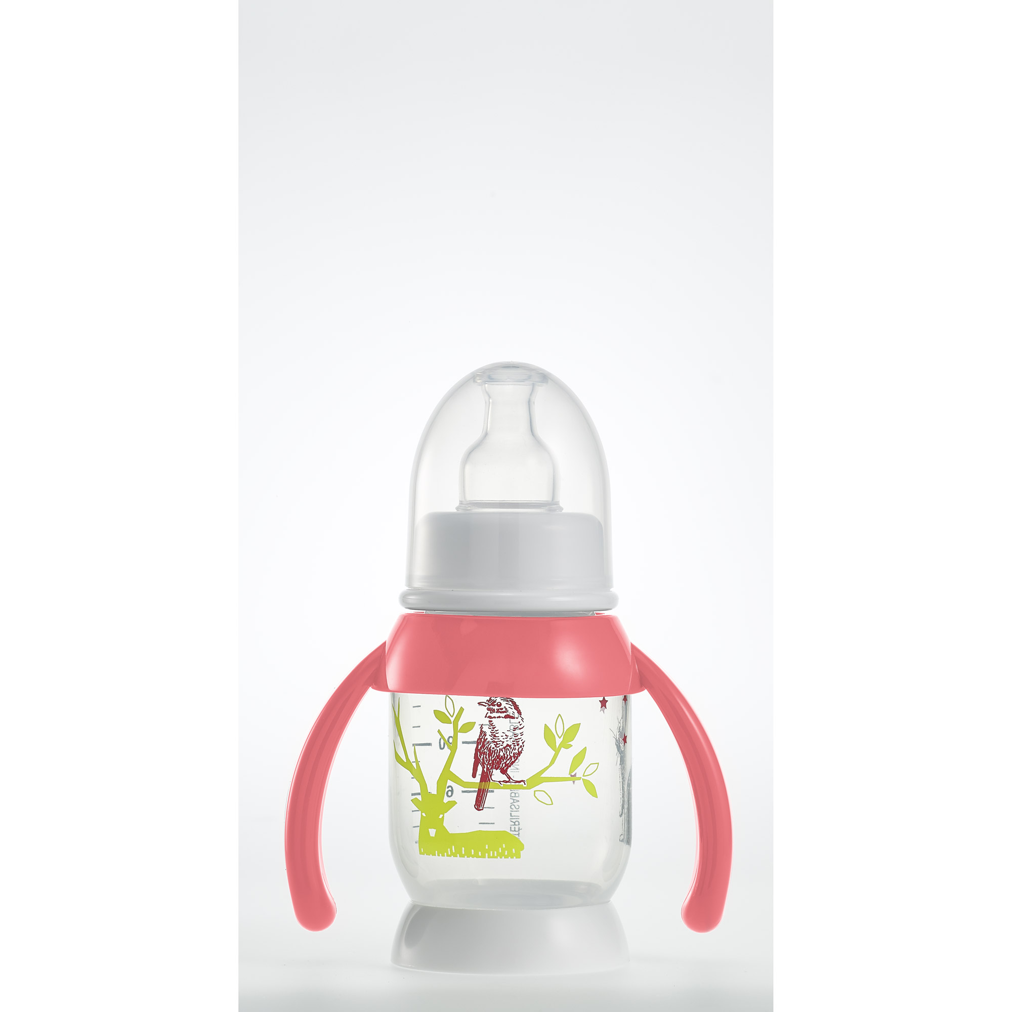 Biberon Bunny poignée Pink 120 ml Béaba, Biberons PP (polypropylène) Aubert