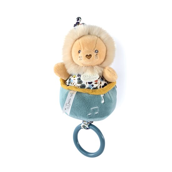 Les Boh'aime Boîte à musique Lion  de Doudou et Compagnie Les Boh'aime Boîte à musique Lion  de Doudou et Compagnie