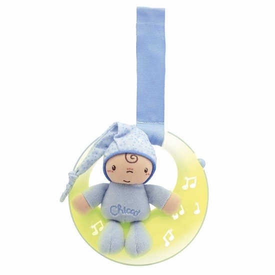 Veilleuse musicale Petite Lune Bleu  de Chicco