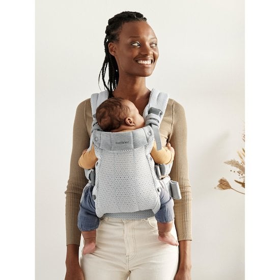 Porte-bébé Harmony Argent mesh 3D  de BabyBjörn Porte-bébé Harmony Argent mesh 3D  de BabyBjörn
