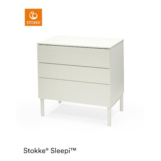 Sleepi Caisson + Pieds Commode White  de Stokke® Sleepi Caisson + Pieds Commode White  de Stokke®