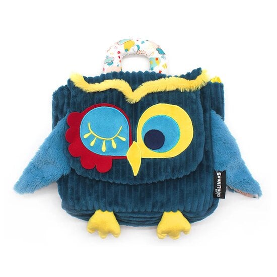 Sac à dos velours côtelé Astros le hibou   de Les Déglingos