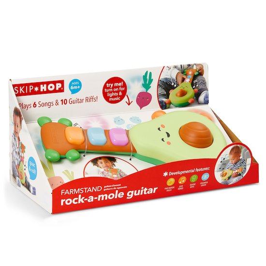Guitare avocat Vert  de Skip Hop Guitare avocat Vert  de Skip Hop