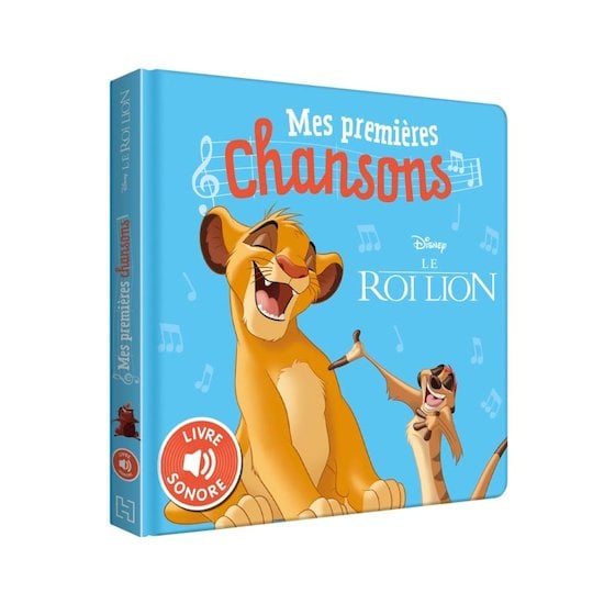Le Roi Lion - Mes premières chansons - Livre sonore   de Hachette Jeunesse Disney