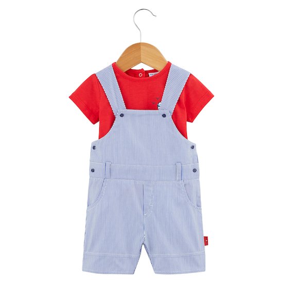 Ensemble salopette Navy Baby