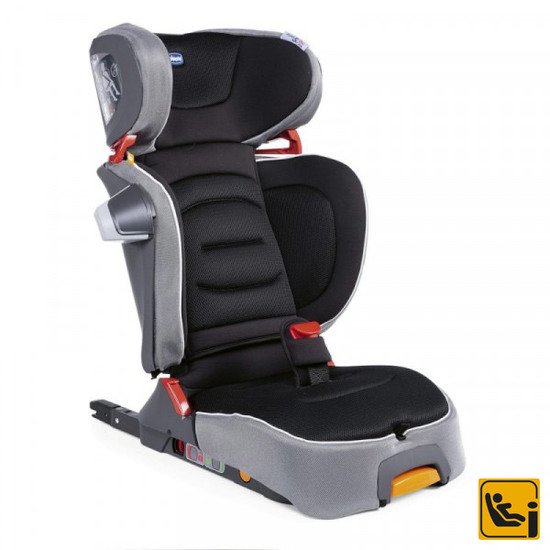 Siège auto Fold & Go i-Size Édition spéciale Jet Black Polar Silver  de Chicco