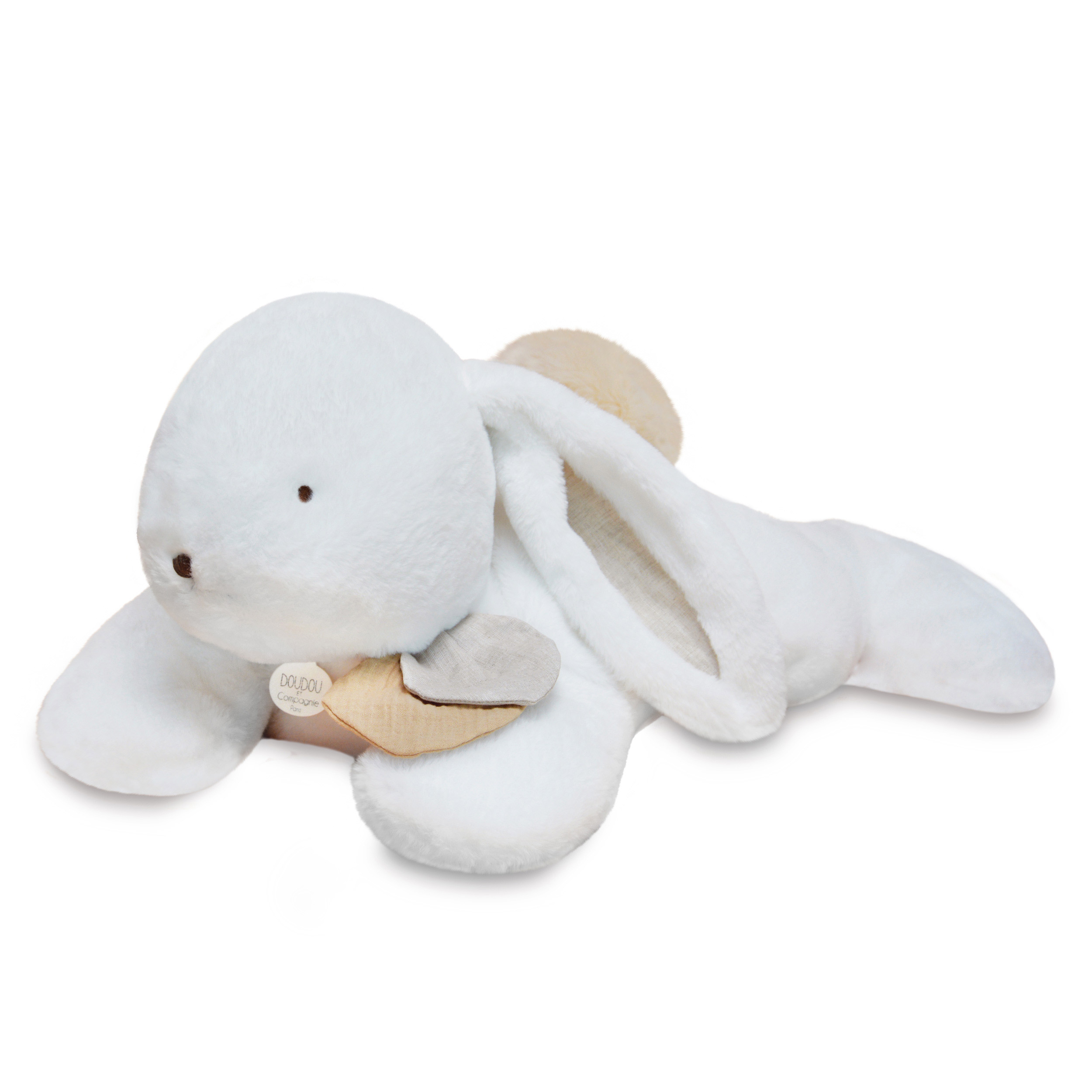 Happy Wild Peluche lapin 80 cm de Doudou et Compagnie, Peluches : Aubert