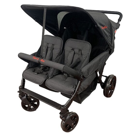 Poussette 4 Places Lidoo Star Full Black  de Familidoo
