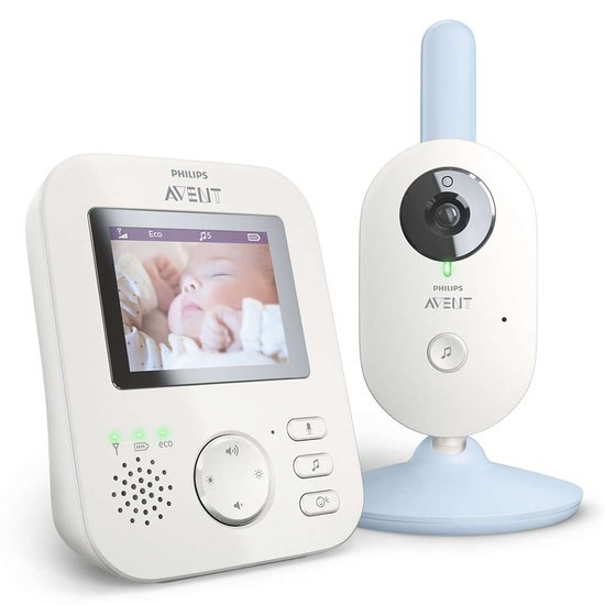 VTech – Babyphone Vidéo grand écran avec veilleuse – BM5254