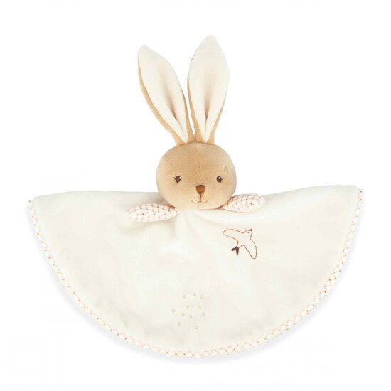 Doudou Rond Lapin Crème 26 cm de Kaloo
