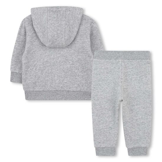 Ensemble cardigan à capuche + pantalon jogging Gris  de Timberland Ensemble cardigan à capuche + pantalon jogging Gris  de Timberland