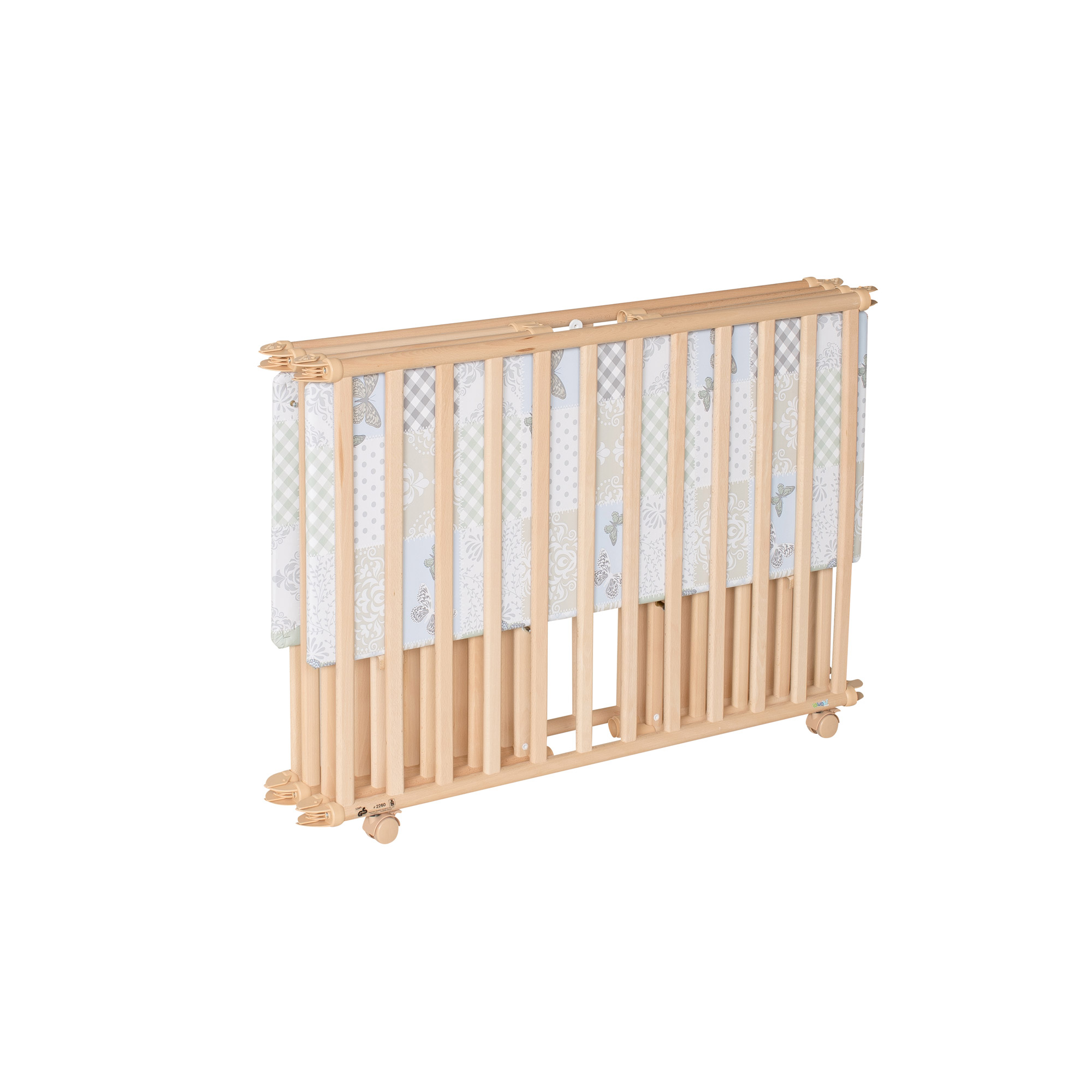 Bebe Et Puericulture Parcs Geuther Ameli Parc Pliable En Bois Blanc Decor Gris Ram Mount Co Uk