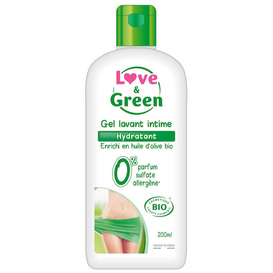 Gel lavant intime hydratant bio 200 ml   de Love & Green