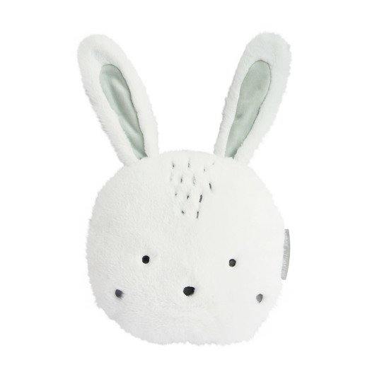 Coussin Aussi Doux Lapin  de Doudou et Compagnie