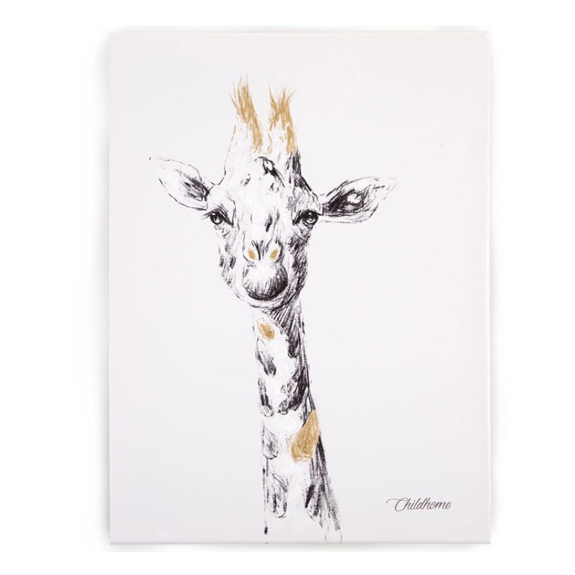 Tableau Girafe 30 x 40 cm de Childhome, Cadres déco : Aubert