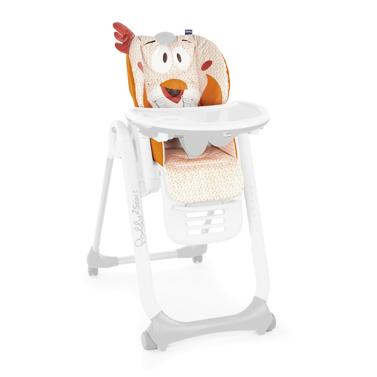 Housse de chaise haute Fancy Chicken de Chicco, Chaises hautes