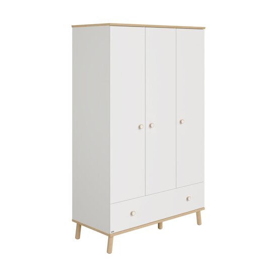 Ylvie Armoire 3 portes Blanc Craie  de Paidi