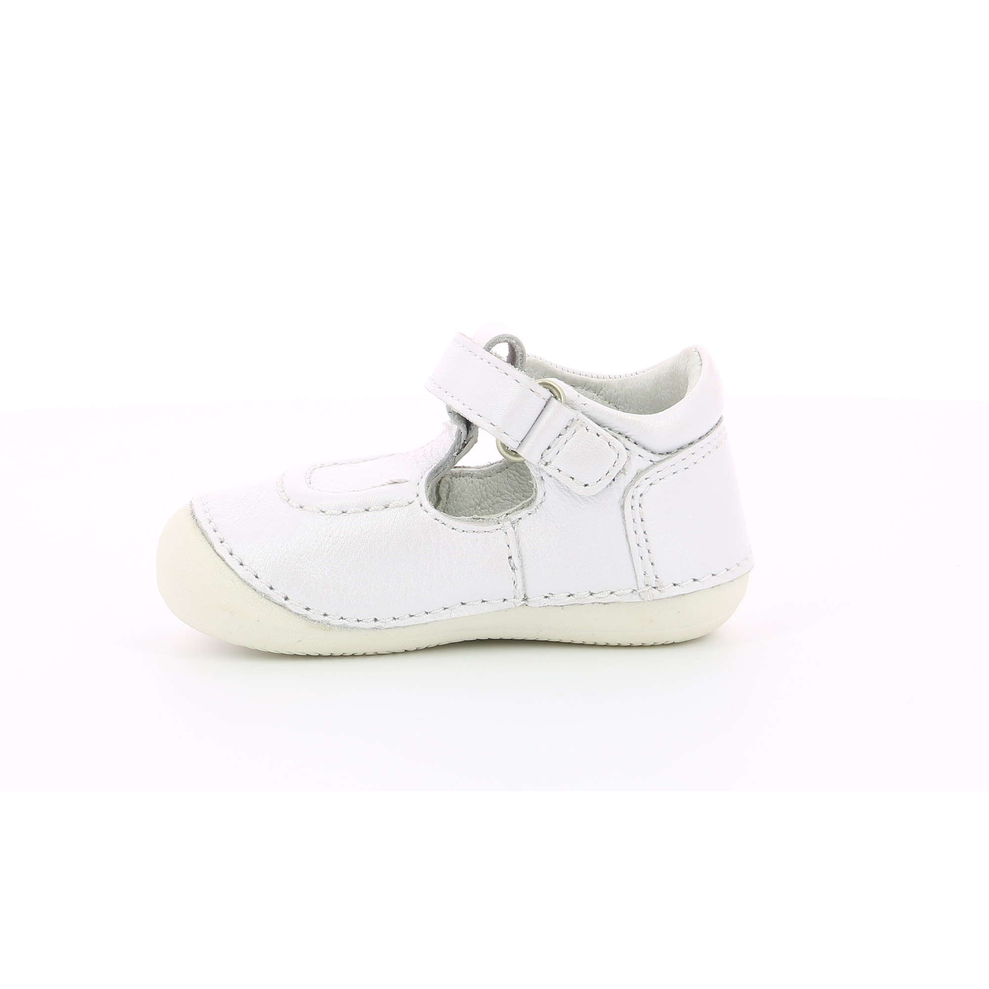 Chaussures Salom Blanc m tallis de Kickers Chaussures Fille