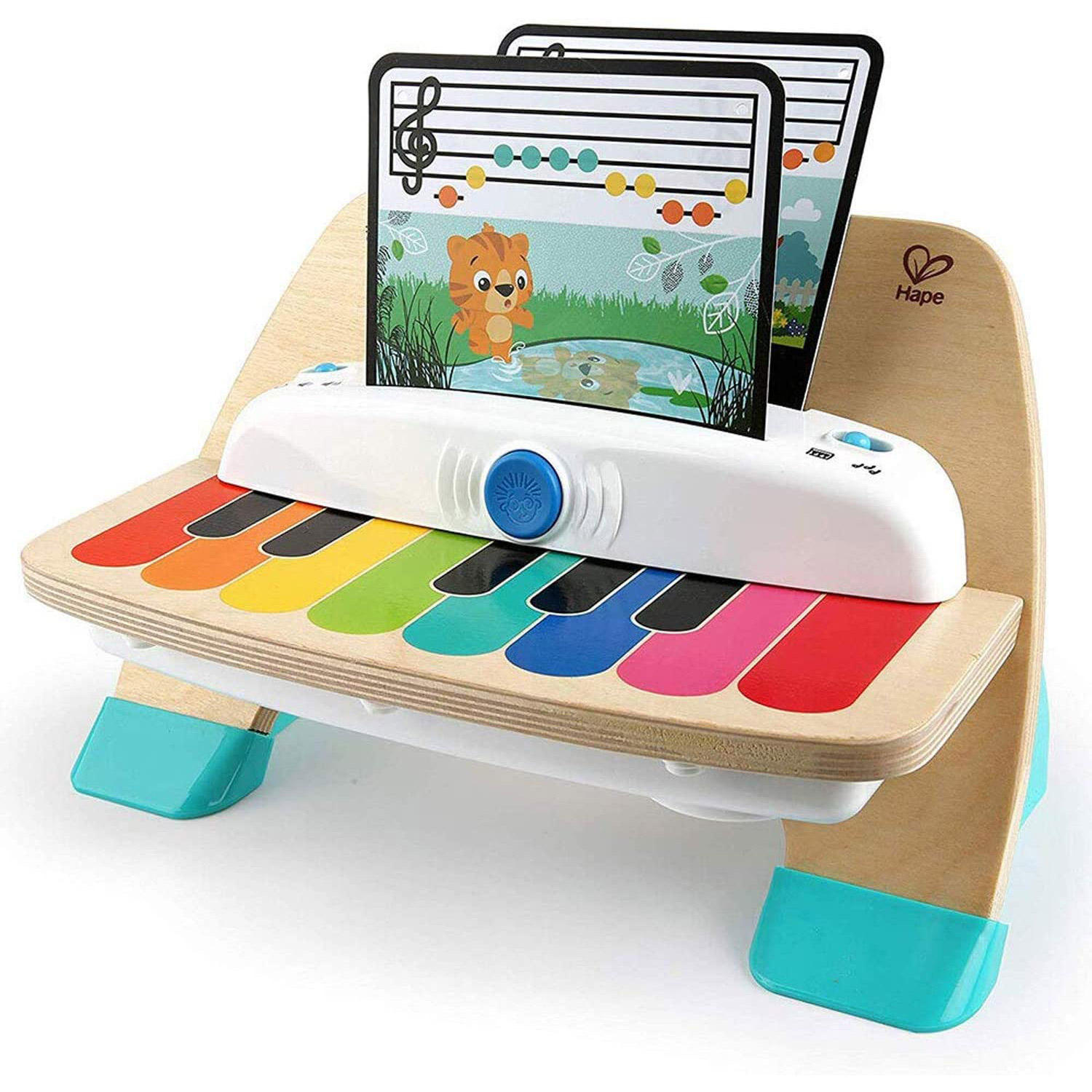 Magic Touch Piano En Bois Multicolore De Baby Einstein Instruments De Musique Aubert