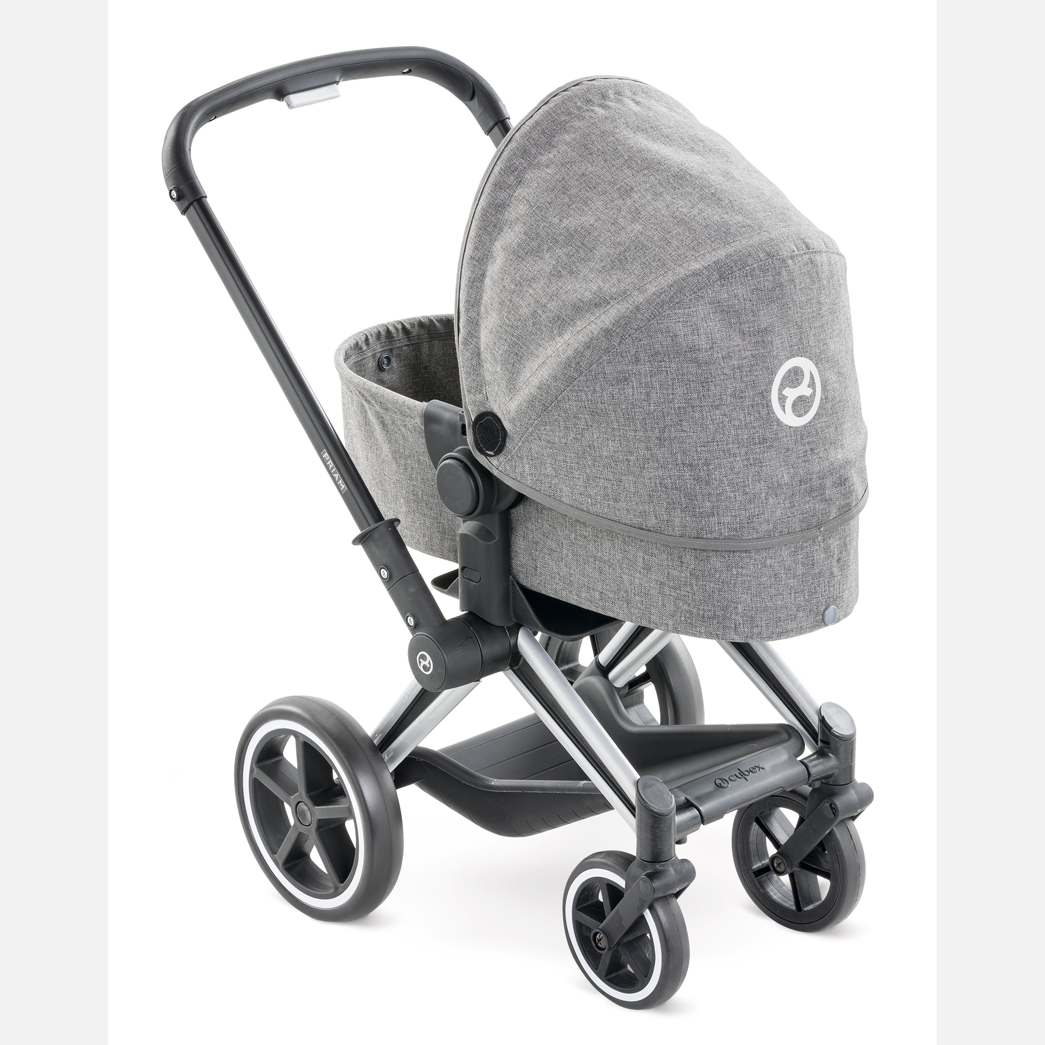Poussette 3 En 1 Priam Cybex Gris De Corolle Poupees Aubert