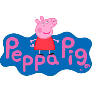 Sucette Trendline Peppa Pig rose 6-18 mois de Nuk, Sucettes : Aubert