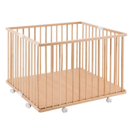 Parc bébé pliable, en bois : parcs bébé | Aubert