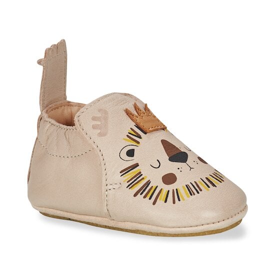 Chaussons My BluBlu Lion Beige  de Easy Peasy