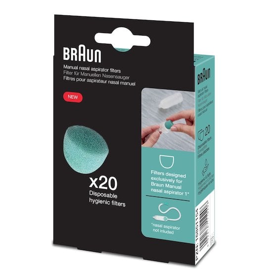 Filtres pour le mouche-bébé manuel   de Braun