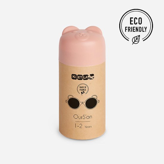 Lunettes de soleil Ourson Rose Pêche  de Ki Et La