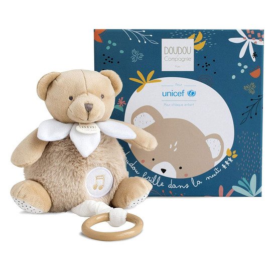 Peluche musicale luminescente Unicef    de Doudou et Compagnie