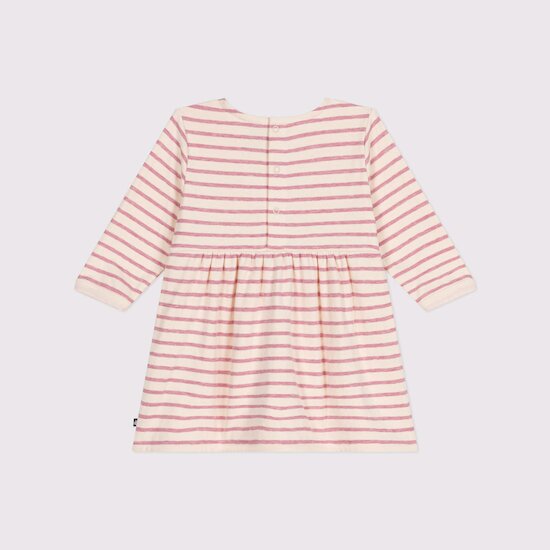 Robe manches longues en tubique Roseline 6 mois de Petit Bateau Robe manches longues en tubique Roseline 6 mois de Petit Bateau